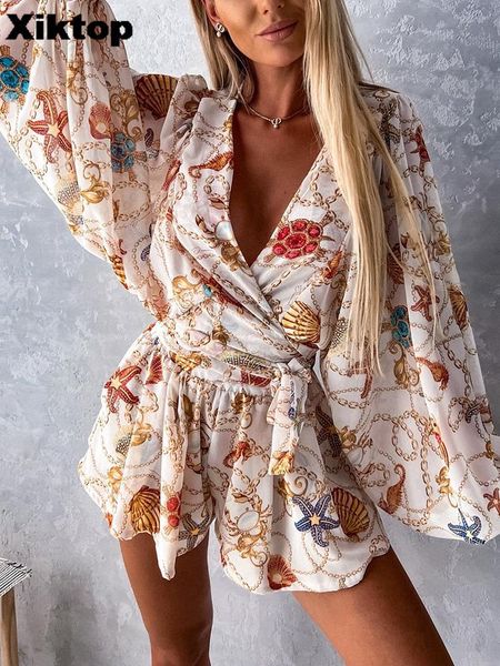 dress xikslim chic bohemian print shorts suit summer long lantern sleeve +shorts set women casual shorts elegant two piece set, White
dress xikslim chic bohemian print shorts suit summer long lantern sleeve +shorts set women casual shorts elegant two piece set, White