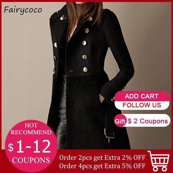 fur coat winter women 2020 new aline fashion simple european style button and midlength style black lapel elegant thickened
fur coat winter women 2020 new aline fashion simple european style button and midlength style black lapel elegant thickened