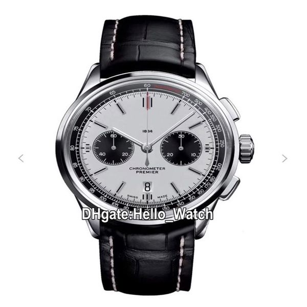 new premier b01 steel case ab0118221g1p1 vk quartz chronograph mens watch satch white dial leather strap watches hello watch 62687, Slivery;brown
new premier b01 steel case ab0118221g1p1 vk quartz chronograph mens watch satch white dial leather strap watches hello watch 62687, Slivery;brown
