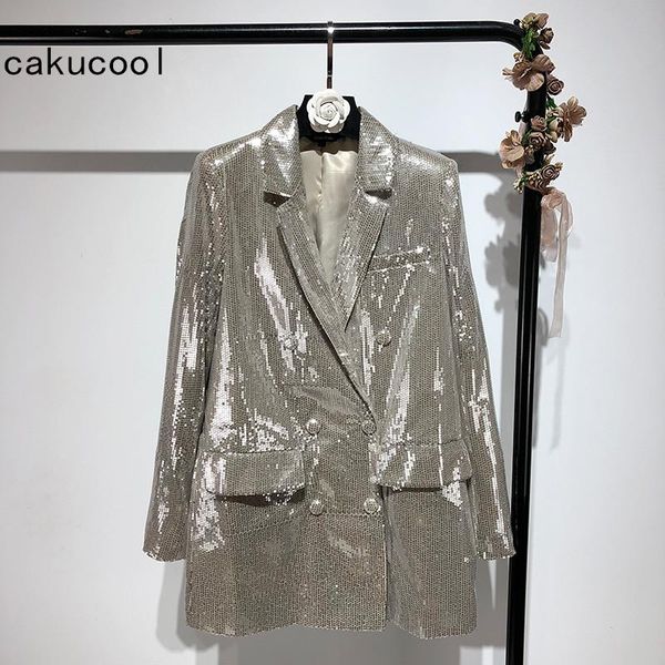 pants cakucool women chic jacket full silver sequined shiny blazer notched coat office lady formal party mid long outerwear blazers, White
pants cakucool women chic jacket full silver sequined shiny blazer notched coat office lady formal party mid long outerwear blazers, White