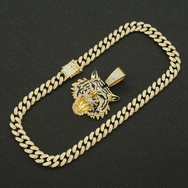 pendant necklaces hip hop iced out cuban chains bling diamond animal tiger mens miami gold chain charm jewelry choker giftspendant231k, Silver
pendant necklaces hip hop iced out cuban chains bling diamond animal tiger mens miami gold chain charm jewelry choker giftspendant231k, Silver