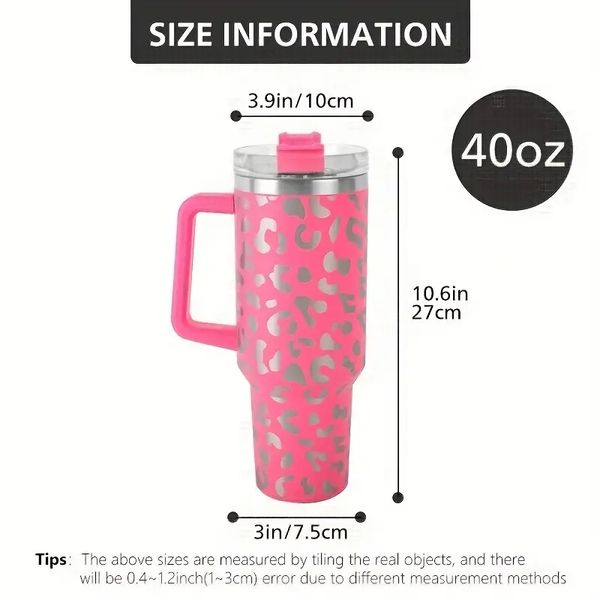 water bottle NEWTAG Portable 40oz Large Capacity Leopard Print Water Bottles,Leakproof Tumbler Insulation Cup With Lid And Straw For Men Women Outdoor Camping
water bottle NEWTAG Portable 40oz Large Capacity Leopard Print Water Bottles,Leakproof Tumbler Insulation Cup With Lid And Straw For Men Women Outdoor Camping
