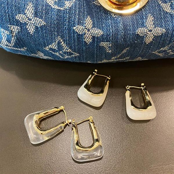 hoop & huggie aomu 2021 retro transparent colorful resin geometric water drop u c-shaped earrings for woman party travel jewelry g275b, Golden;silver
hoop & huggie aomu 2021 retro transparent colorful resin geometric water drop u c-shaped earrings for woman party travel jewelry g275b, Golden;silver