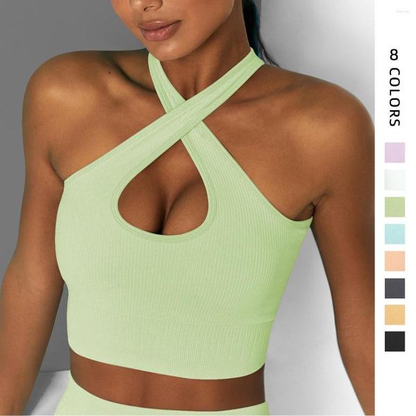 women's tanks myzyqg high strecth women yoga bra running gym fitness seamless gathering underwear vest tank, White
women's tanks myzyqg high strecth women yoga bra running gym fitness seamless gathering underwear vest tank, White