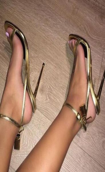 gold silver leather high heels gladiator sandals ankle strap padlock women pumps open toe metal heels women shoes6122706, Black
gold silver leather high heels gladiator sandals ankle strap padlock women pumps open toe metal heels women shoes6122706, Black