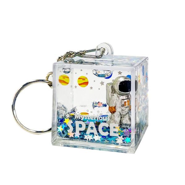trendy acrylic space liquid quicksand astronaut charm keychain mysterious square keychain for valentines day birthday anniversary, Silver
trendy acrylic space liquid quicksand astronaut charm keychain mysterious square keychain for valentines day birthday anniversary, Silver