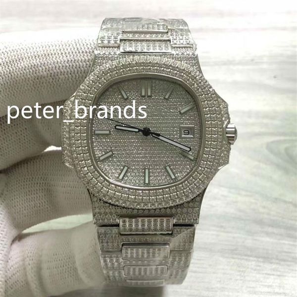 men's watches full iced diamond watch 316 stainless steel shell watch diamond face watch automatic mechanical wr312y, Slivery;brown
men's watches full iced diamond watch 316 stainless steel shell watch diamond face watch automatic mechanical wr312y, Slivery;brown