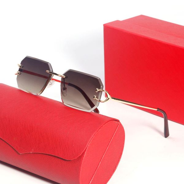 fashion carti luxury cool sunglasses designer classic designer ladies square frameless polished metal temples c buckle lightweight and comfo, White;black
fashion carti luxury cool sunglasses designer classic designer ladies square frameless polished metal temples c buckle lightweight and comfo, White;black