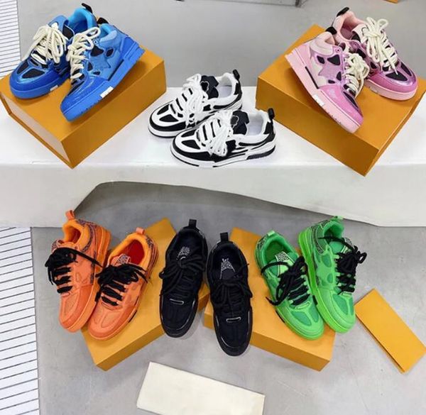 designer casual shoes luxurys skateboard shoes monograms double laces flower net calf leather suede outsole winter sports shoes fashion ladi
designer casual shoes luxurys skateboard shoes monograms double laces flower net calf leather suede outsole winter sports shoes fashion ladi