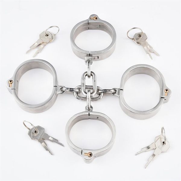 stainless steel handcuffs ankle cuff with chain bondage stealth lock design hand cuffs restraints fetish tiys for women men235v
stainless steel handcuffs ankle cuff with chain bondage stealth lock design hand cuffs restraints fetish tiys for women men235v