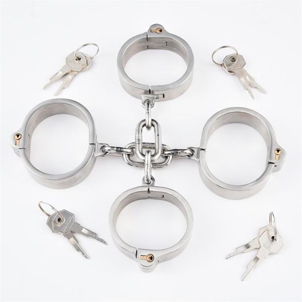 stainless steel handcuffs ankle cuff with chain bondage stealth lock design hand cuffs restraints fetish tiys for women men294h
stainless steel handcuffs ankle cuff with chain bondage stealth lock design hand cuffs restraints fetish tiys for women men294h
