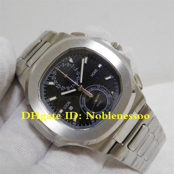 new men's watch black dial 5990 1a 5990 travel time chronograph stainless steel 40 5mm quartz movement bracelet men's wa316m, Slivery;brown
new men's watch black dial 5990 1a 5990 travel time chronograph stainless steel 40 5mm quartz movement bracelet men's wa316m, Slivery;brown