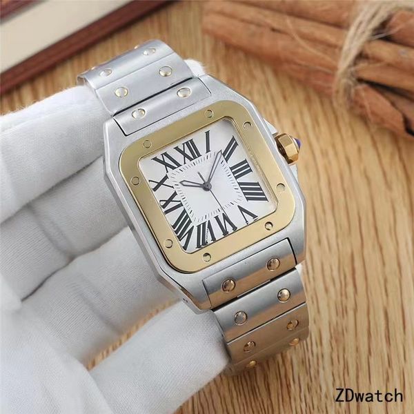 business automatic couple watch made of high-quality stainless steel baked blue hands, sapphire lenses, deep waterproof fashion gifts, Slivery;brown
business automatic couple watch made of high-quality stainless steel baked blue hands, sapphire lenses, deep waterproof fashion gifts, Slivery;brown