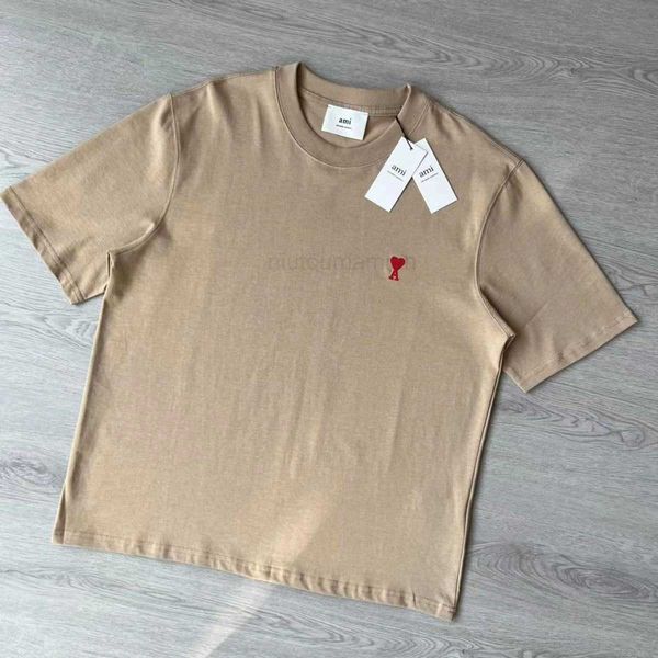 t shirts for men women lovers amis embroidered love colors 240g pure cotton short sleeve women's t-shirt and round neck loose fashion e, White;black
t shirts for men women lovers amis embroidered love colors 240g pure cotton short sleeve women's t-shirt and round neck loose fashion e, White;black