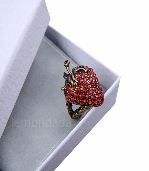 women strawberry band rings shiny rhinestone crystal ring fashion designers wedding engagement jewelry womens adjustable hand jewe5566495, Silver
women strawberry band rings shiny rhinestone crystal ring fashion designers wedding engagement jewelry womens adjustable hand jewe5566495, Silver