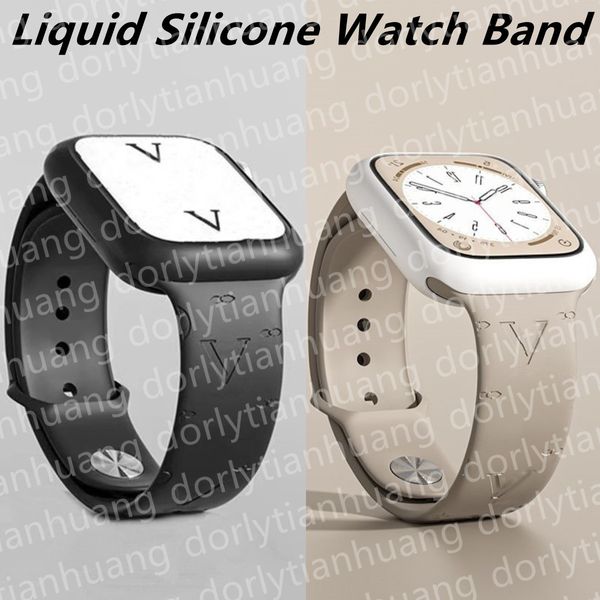 straps watch band for apple watch series 8 9 5 6 7 iwatch bands 44mm 45mm strap replacement link sport liquid silicone embossing 3d concave, Black;brown
straps watch band for apple watch series 8 9 5 6 7 iwatch bands 44mm 45mm strap replacement link sport liquid silicone embossing 3d concave, Black;brown