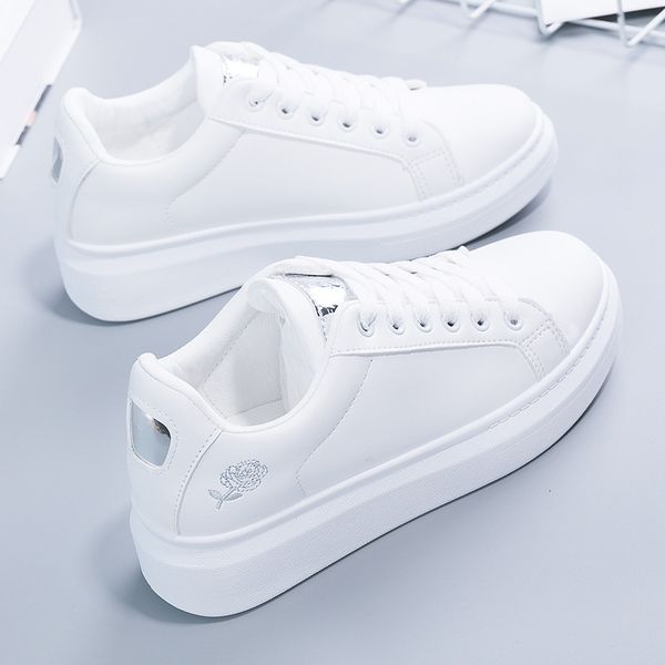 dress shoes shoes women running spring autumn fashion white breathable embroidered flower lace-up casual sneakers zapatos de mujer 230420, Black
dress shoes shoes women running spring autumn fashion white breathable embroidered flower lace-up casual sneakers zapatos de mujer 230420, Black