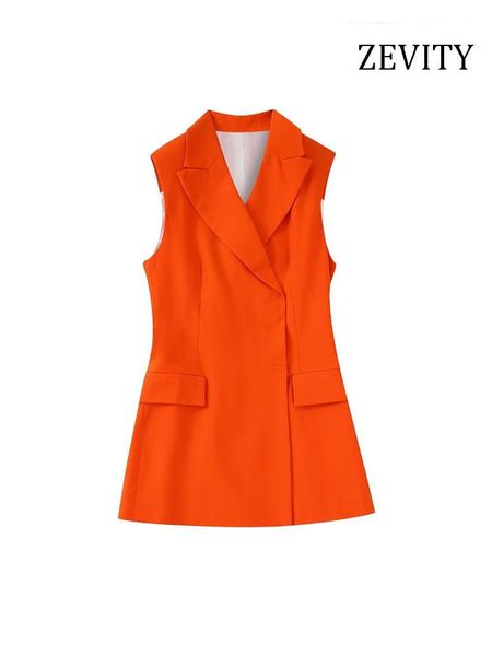 pants zevity women fashion with snap buttons longline waistcoat vintage sleeveless flap pockets female outerwear chic vest, White
pants zevity women fashion with snap buttons longline waistcoat vintage sleeveless flap pockets female outerwear chic vest, White