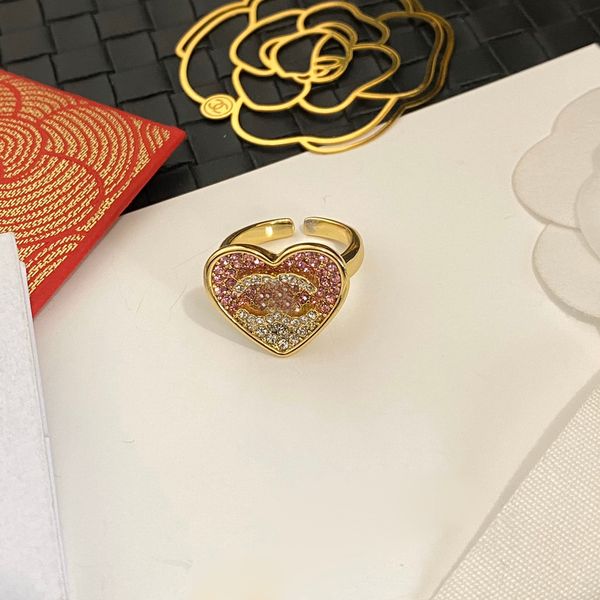 never fade brand letter ring gold plated brass copper open band rings fashion designer luxury crystal heart pearl ring for womens wedding je, Silver
never fade brand letter ring gold plated brass copper open band rings fashion designer luxury crystal heart pearl ring for womens wedding je, Silver