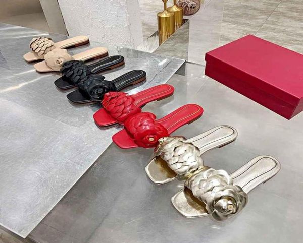 2021 r women slippers fashion ladies genuine leather nower petals slipper flip flops sandals woman casual flat beach sl6909931, Black
2021 r women slippers fashion ladies genuine leather nower petals slipper flip flops sandals woman casual flat beach sl6909931, Black