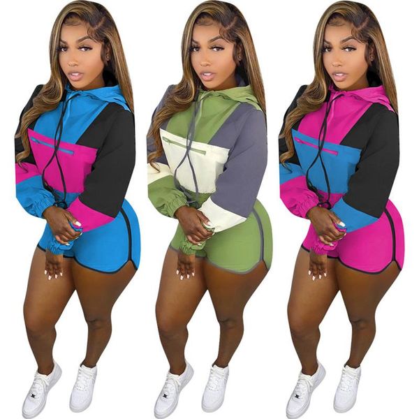 pants woman spring clothes outfits patchwork hoodies shorts ladies 2 piece sets long sleeve jogger suits hooded fall pullover clothes, White
pants woman spring clothes outfits patchwork hoodies shorts ladies 2 piece sets long sleeve jogger suits hooded fall pullover clothes, White