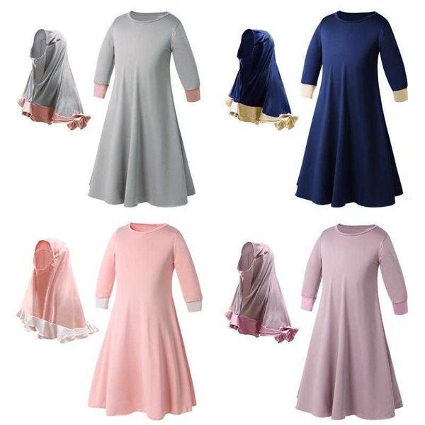 girls spring and autumn long sleeved worship dress veil two piece headscarf, Red;yellow
girls spring and autumn long sleeved worship dress veil two piece headscarf, Red;yellow