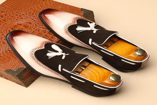 new designer men wedding dress shoes fashion pointed toe brush color slip on tassel boat party zapatos for male loafer plus size 12773465, Black
new designer men wedding dress shoes fashion pointed toe brush color slip on tassel boat party zapatos for male loafer plus size 12773465, Black