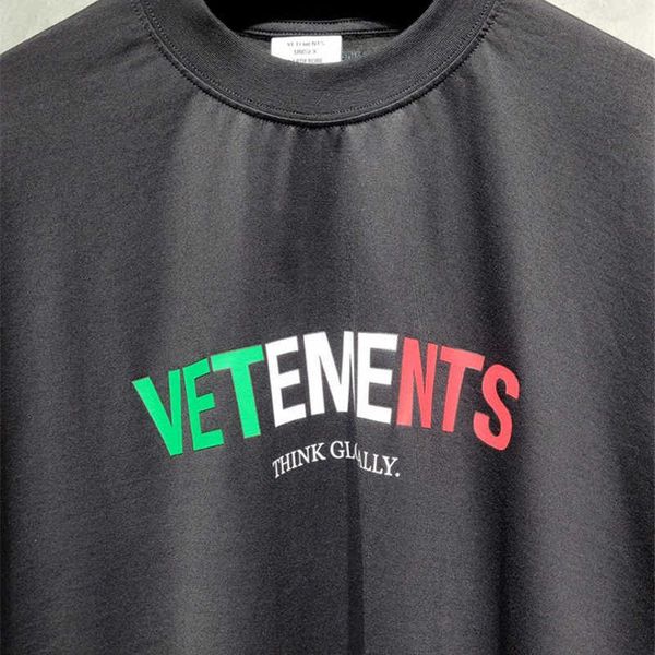 men's t-shirts vetements t-shirt men women lticolor letters print short sleeve tee vetements t shirt, White;black
men's t-shirts vetements t-shirt men women lticolor letters print short sleeve tee vetements t shirt, White;black