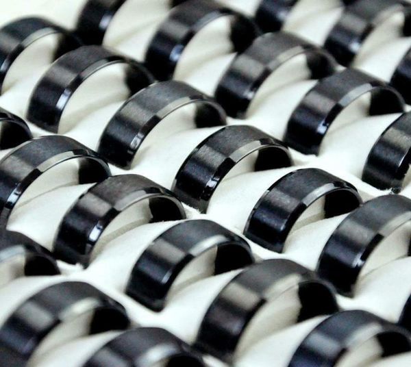 whole 50pcs 316l stainless steel rings style band fashion black plain flat jewelry finger ring men women acier edelstahlringe9602136, Silver
whole 50pcs 316l stainless steel rings style band fashion black plain flat jewelry finger ring men women acier edelstahlringe9602136, Silver