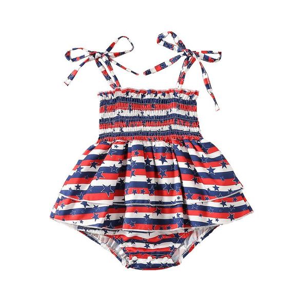 rompers baby one piece clothes infant independence day striped star sling ha skirt bodysuit summer e7369, Blue
rompers baby one piece clothes infant independence day striped star sling ha skirt bodysuit summer e7369, Blue