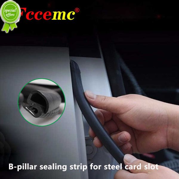 new 2pcsx80cm soundproof sealing strip car b-pillar card slot seal waterproof noise insulation rubber strip auto protection general
new 2pcsx80cm soundproof sealing strip car b-pillar card slot seal waterproof noise insulation rubber strip auto protection general