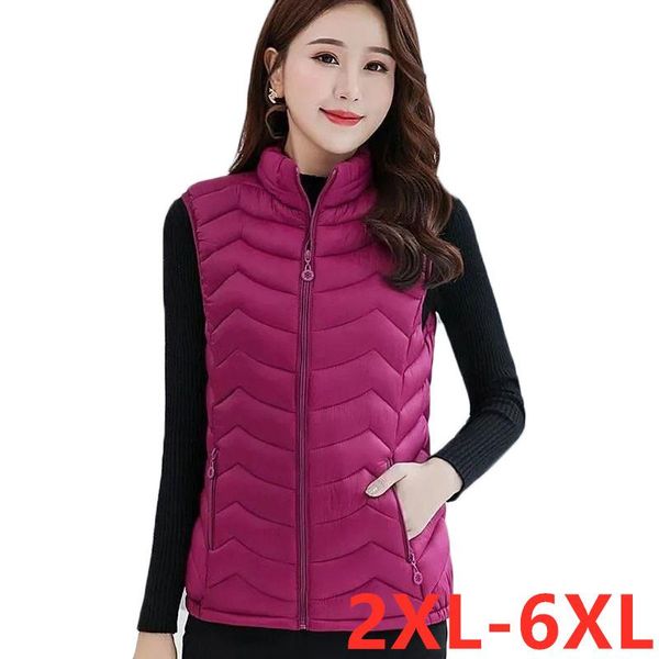 vests women jacket vest autumn winter down cottonpadded waistcoat women's clothing sleeveless size 6xl short vest jacket mujer coats, Black;white
vests women jacket vest autumn winter down cottonpadded waistcoat women's clothing sleeveless size 6xl short vest jacket mujer coats, Black;white