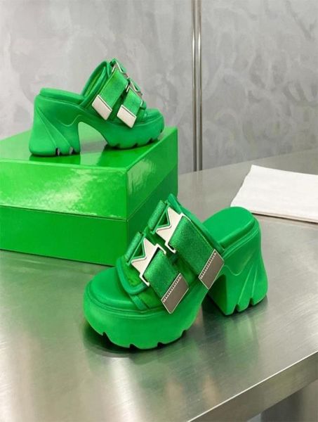 2022 designer green leather chunky high heels slippers women platform open toe pumps casual party shoes woman for summer6072086, Black
2022 designer green leather chunky high heels slippers women platform open toe pumps casual party shoes woman for summer6072086, Black