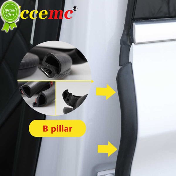 new 2pcs car door sealing strip b-pillar door protection rubber strip sound insulation soundproof noise reduction auto accessories
new 2pcs car door sealing strip b-pillar door protection rubber strip sound insulation soundproof noise reduction auto accessories