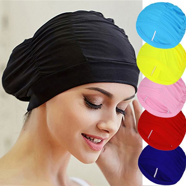 swimming caps hat women girls long hair bathing cap stretch drape size swim pool sport elastic nylon turban 230420
swimming caps hat women girls long hair bathing cap stretch drape size swim pool sport elastic nylon turban 230420