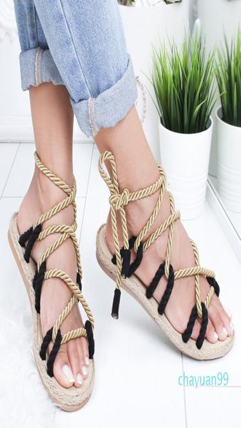 women sandals 2021 fashion summer shoes woman flat sandals hemp rope lace up gladiator sandals nonslip beach chaussures2257826, Black
women sandals 2021 fashion summer shoes woman flat sandals hemp rope lace up gladiator sandals nonslip beach chaussures2257826, Black