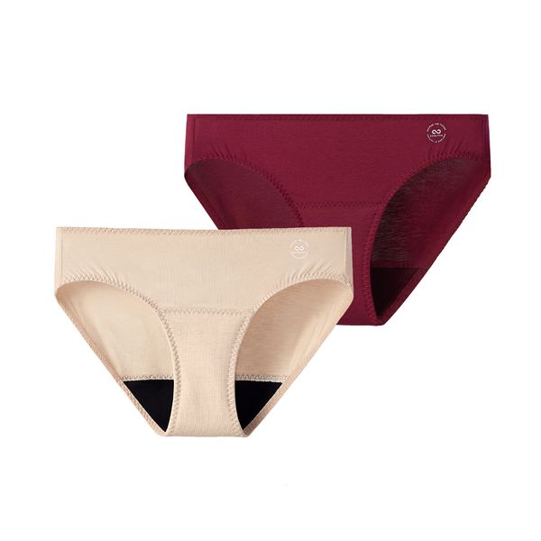 women's panties 2 pack women's period underwear cotton mid rise bikini panties menstrual tagless panty moderate absorbency 230420, Black;pink
women's panties 2 pack women's period underwear cotton mid rise bikini panties menstrual tagless panty moderate absorbency 230420, Black;pink