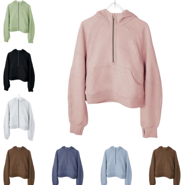 yoga womans hoodies cardigan designer ohod half zip yoga fitness sweatshirt autumn womens wear sportwear wholesale 2 pairs price 10% off, Black
yoga womans hoodies cardigan designer ohod half zip yoga fitness sweatshirt autumn womens wear sportwear wholesale 2 pairs price 10% off, Black