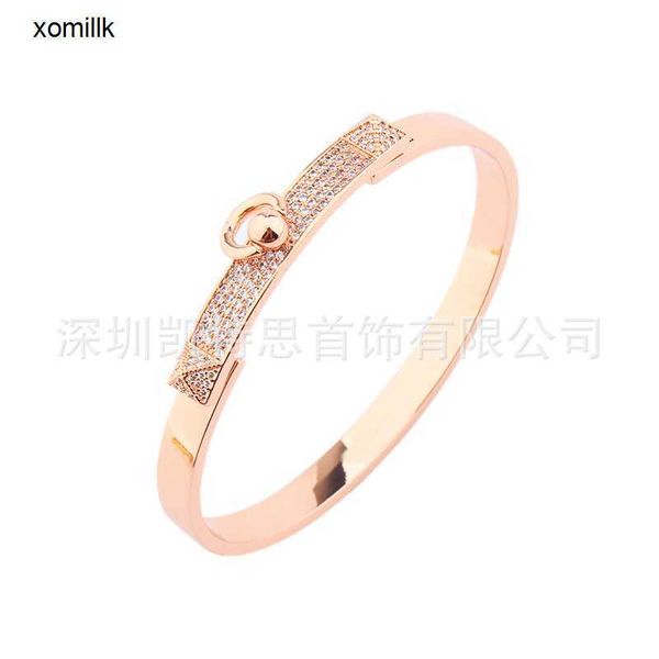 hermm classics bracelet fashionable and personalized willow nail small circular for girls elegant diamond inlaid closed loop simple jewelry, Black
hermm classics bracelet fashionable and personalized willow nail small circular for girls elegant diamond inlaid closed loop simple jewelry, Black