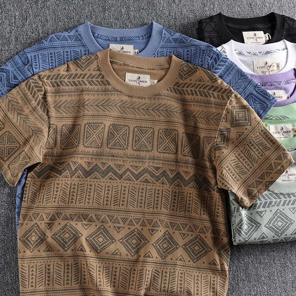 men's t-shirts summer new american retro short sleeve o-ne geometric printed t-shirt men's fashion 100% cotton washed old loose ca, White;black
men's t-shirts summer new american retro short sleeve o-ne geometric printed t-shirt men's fashion 100% cotton washed old loose ca, White;black