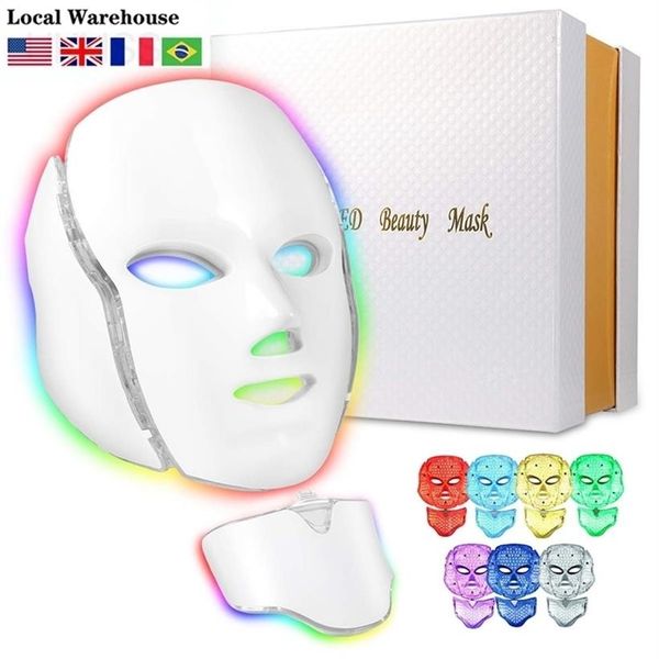 face care devices led face mask neck light therapy 7 color skin rejuvenation therapy led pon mask light skin care anti aging skin 268d 
face care devices led face mask neck light therapy 7 color skin rejuvenation therapy led pon mask light skin care anti aging skin 268d
