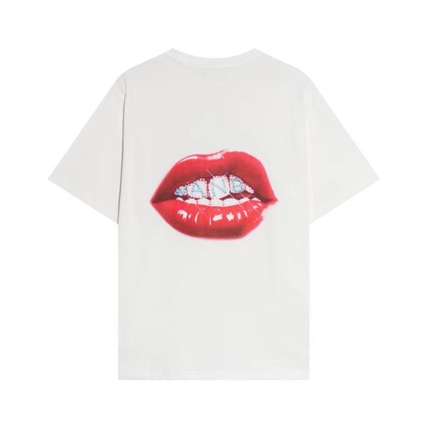 mens t shirt brand designer europe and america high street king red lip diamond letter made old round neck mens and womens short sleeve vint, White;black
mens t shirt brand designer europe and america high street king red lip diamond letter made old round neck mens and womens short sleeve vint, White;black
