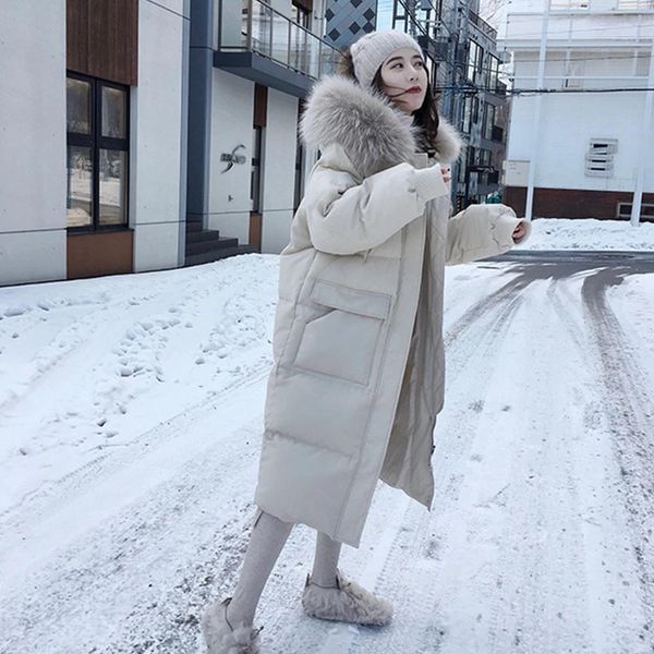 leather 2022 women double sided down long jacket winter turtleneck coat warm parkas snow outwear oversized long winter jacket, Black
leather 2022 women double sided down long jacket winter turtleneck coat warm parkas snow outwear oversized long winter jacket, Black