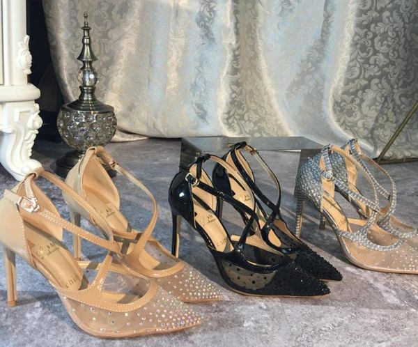 casual designer lady fashion mesh nude strass criss cross strappy point toe high heels pumps stiletto heeled3797998, Black
casual designer lady fashion mesh nude strass criss cross strappy point toe high heels pumps stiletto heeled3797998, Black
