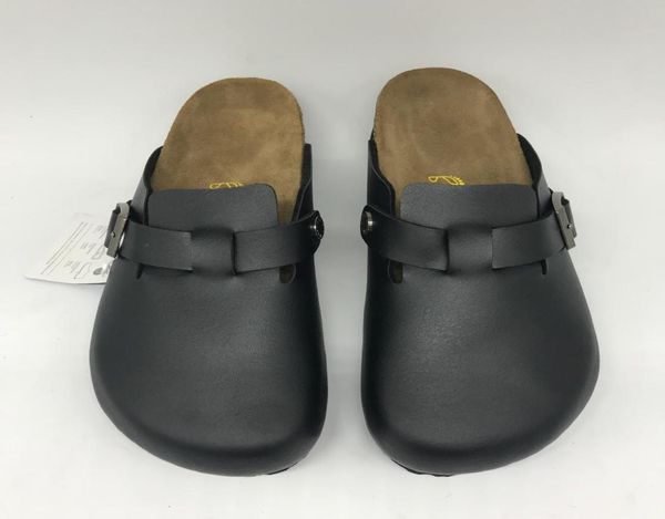 designer clogs for women men pu leather made boston clogs slippers berks soft footbed clog solid color1667808, Black
designer clogs for women men pu leather made boston clogs slippers berks soft footbed clog solid color1667808, Black