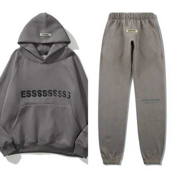fashion men's luxury sweatshirts esss entials tracksuits letter hoodies men women sportswear hooded pant coat sweater pullover couple, Gray
fashion men's luxury sweatshirts esss entials tracksuits letter hoodies men women sportswear hooded pant coat sweater pullover couple, Gray