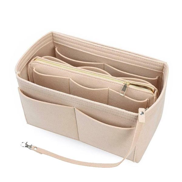 make up organizer felt insert bag for handbag travel inner purse portable cosmetic bags fit various210l
make up organizer felt insert bag for handbag travel inner purse portable cosmetic bags fit various210l