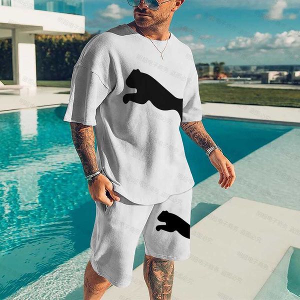 2023 tracksuits summer men 2 piece quick dry brand t-shirt + shorts beach sportswear breathable casual fitness morning running wear, Gray
2023 tracksuits summer men 2 piece quick dry brand t-shirt + shorts beach sportswear breathable casual fitness morning running wear, Gray