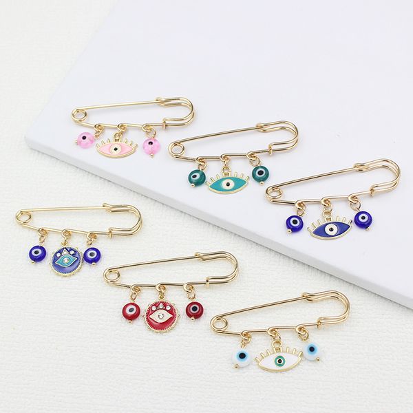 wholesale evil eye safety pin brooch aqua pink white red blue glass bead evil eye brooches for friends family gift lucky jewelry badge, Gray
wholesale evil eye safety pin brooch aqua pink white red blue glass bead evil eye brooches for friends family gift lucky jewelry badge, Gray