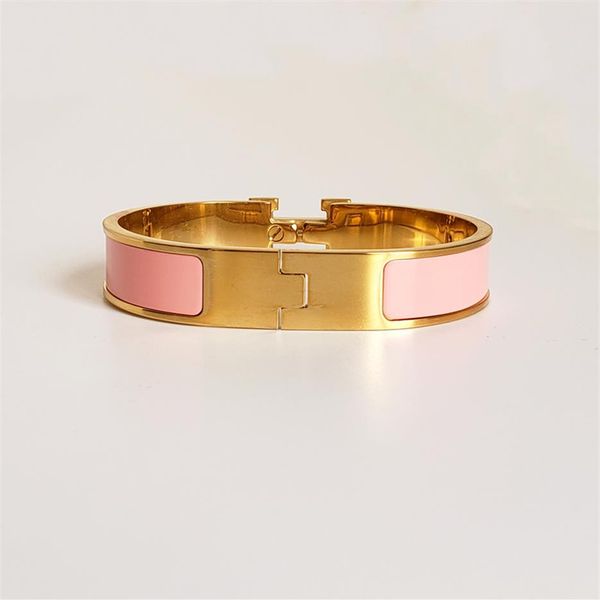 designer letter bracelet luxury enamel bangle 18k gold titanium steel bracelet men and women fashion bracelets party wedding chris185n, Black
designer letter bracelet luxury enamel bangle 18k gold titanium steel bracelet men and women fashion bracelets party wedding chris185n, Black